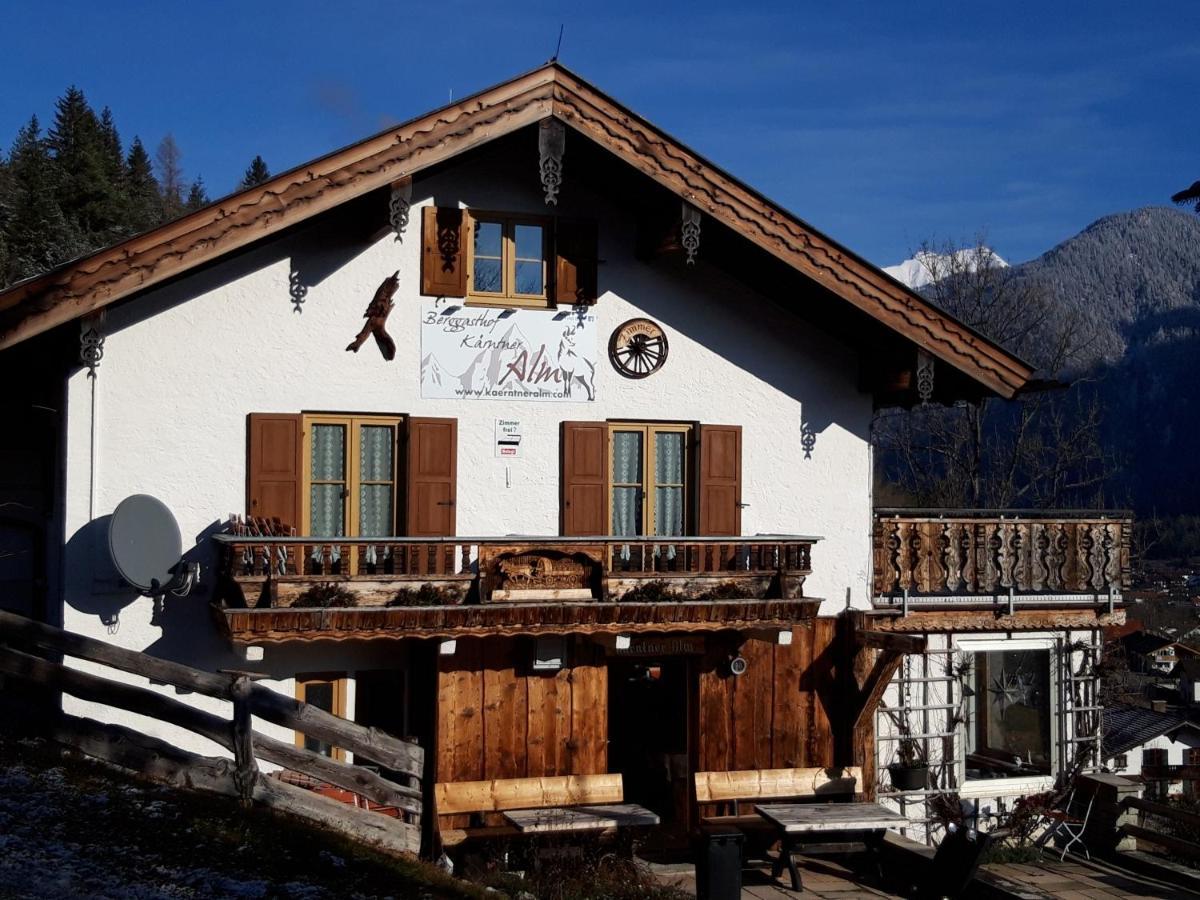 Berggasthof Karntner Alm Hotel Mittenwald Ngoại thất bức ảnh